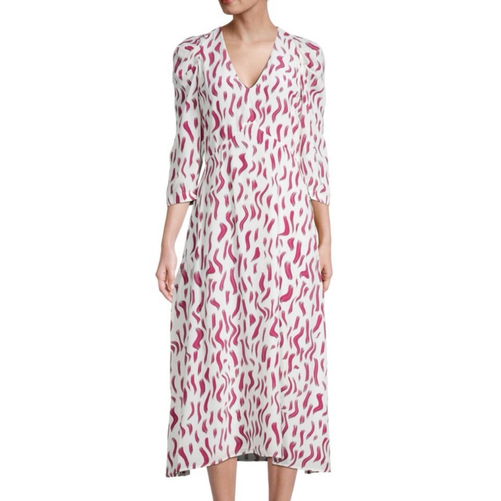 Joie midi silk dress